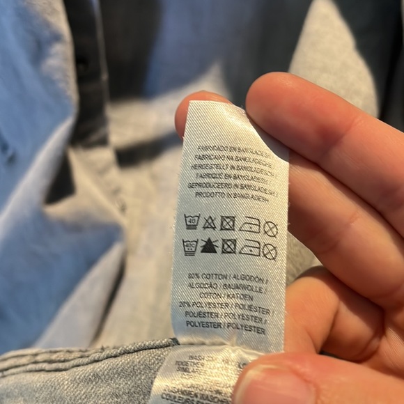 Primark denim hoodie medium - Picture 4 of 4